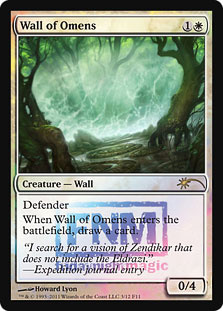 (Promo-FNM)Wall of Omens/前兆の壁